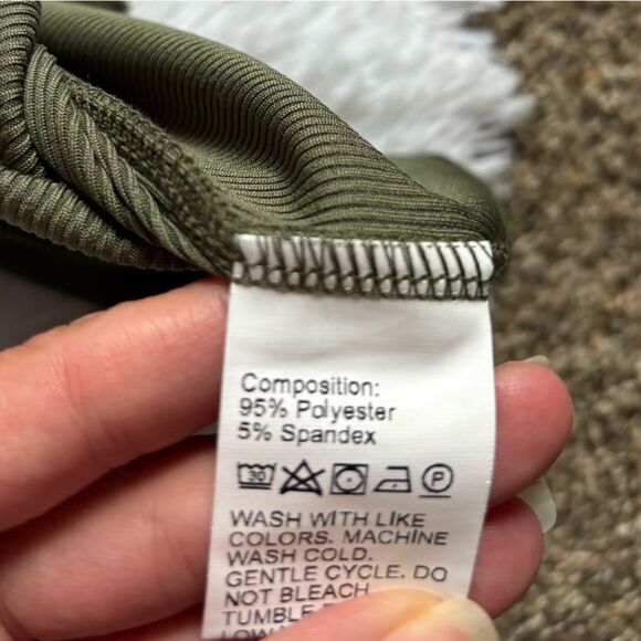 SHEIN Dresses 2 Total Green Cream Stretchy Sexy Womens Size XS - Picture 9 of 9